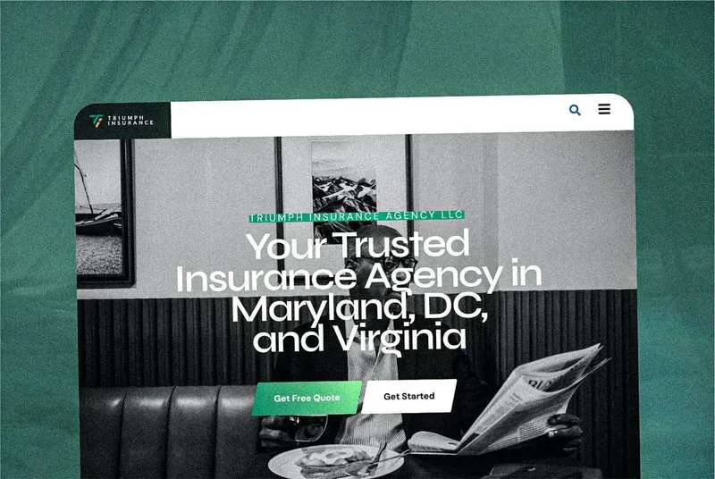Triumph Insurance website